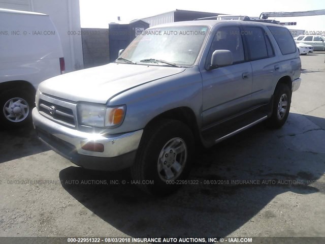 JT3GN86R9W0084420 - 1998 TOYOTA 4RUNNER SR5 BLUE photo 6