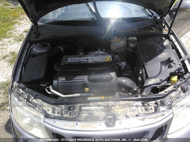 YS3FD79Y146011469 - 2004 SAAB 9-3 ARC GRAY photo 10