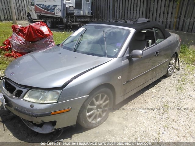 YS3FD79Y146011469 - 2004 SAAB 9-3 ARC GRAY photo 2