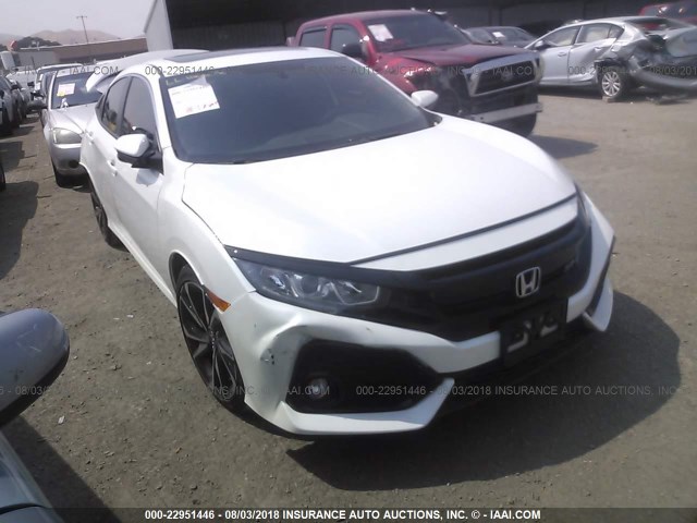 2HGFC1E50HH705563 - 2017 HONDA CIVIC SI WHITE photo 1