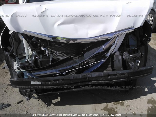 5NPEC4AC7BH197445 - 2011 HYUNDAI SONATA SE/LIMITED WHITE photo 6