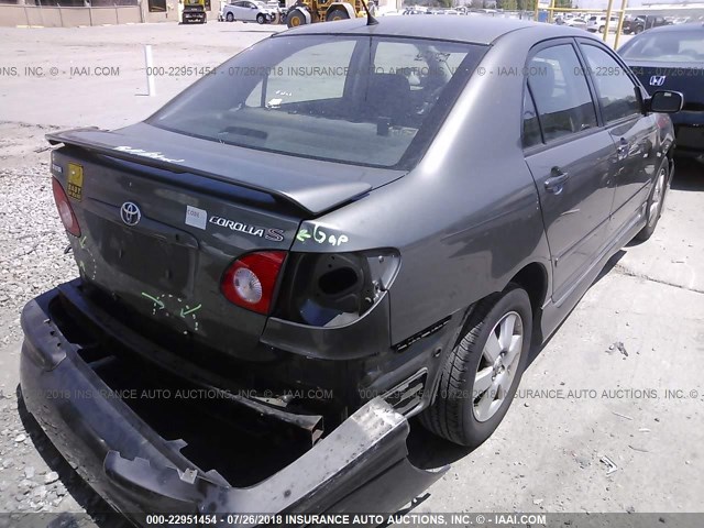 2T1BR32E18C900576 - 2008 TOYOTA COROLLA CE/LE/S 灰色 照片 4