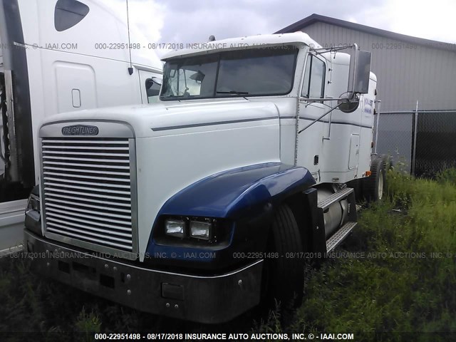 1FUYDCYB1TP600285 - 1996 FREIGHTLINER CONVENTIONAL FLD120 WHITE photo 2