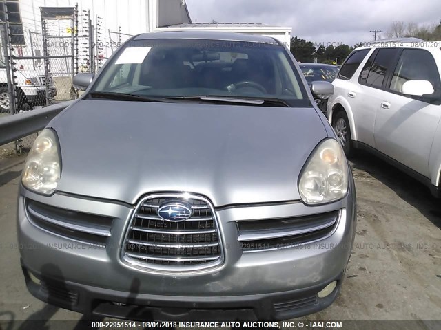 4S4WX82C364410395 - 2006 SUBARU B9 TRIBECA 3.0 H6/3.0 H6 LIMITED GRAY photo 6