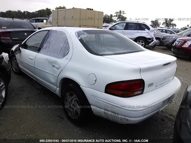 1B3EJ56H2WN248468 - 1998 DODGE STRATUS ES WHITE photo 3