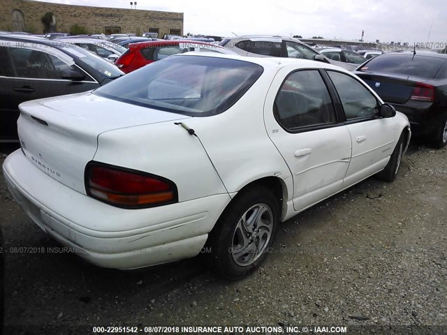 1B3EJ56H2WN248468 - 1998 DODGE STRATUS ES WHITE photo 4