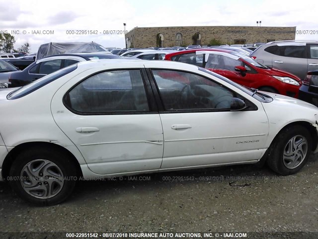 1B3EJ56H2WN248468 - 1998 DODGE STRATUS ES WHITE photo 6