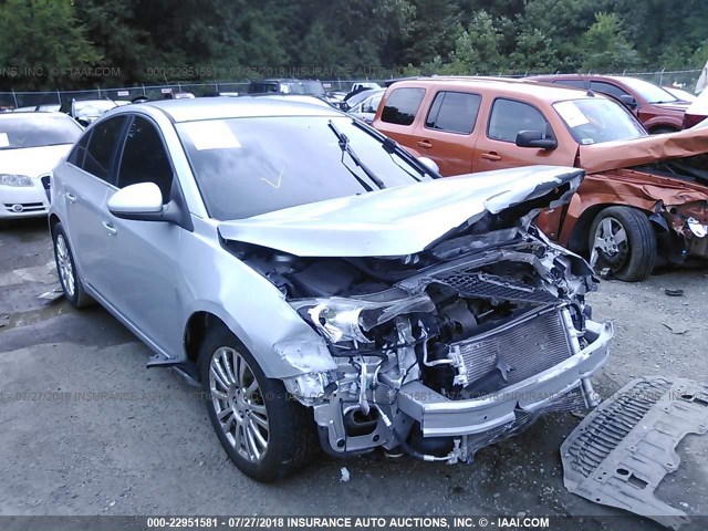 1G1PH5SB8D7162564 - 2013 CHEVROLET CRUZE ECO SILVER photo 1