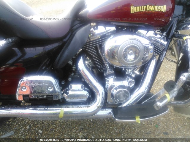 1HD1FC415AB634657 - 2010 HARLEY-DAVIDSON FLHTCU BURGUNDY photo 8