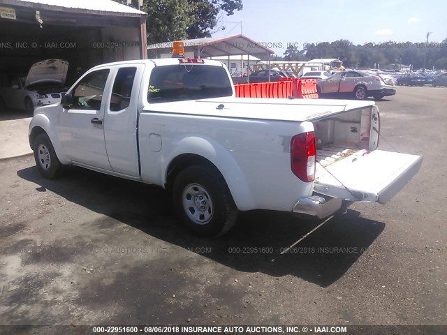 1N6BD0CT0EN720893 - 2014 NISSAN FRONTIER S/SV WHITE photo 3