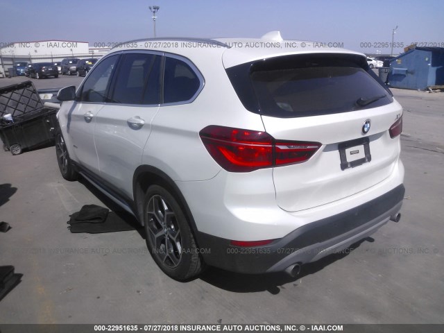 WBXHT3C3XG5E53496 - 2016 BMW X1 XDRIVE28I WHITE photo 3