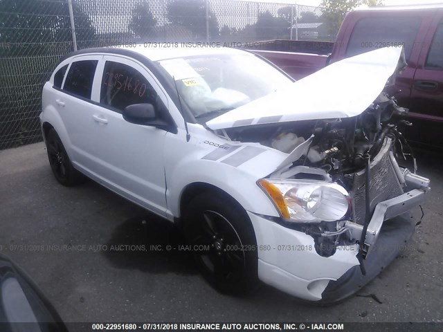 1B3CB3HA2BD171884 - 2011 DODGE CALIBER MAINSTREET WHITE photo 1