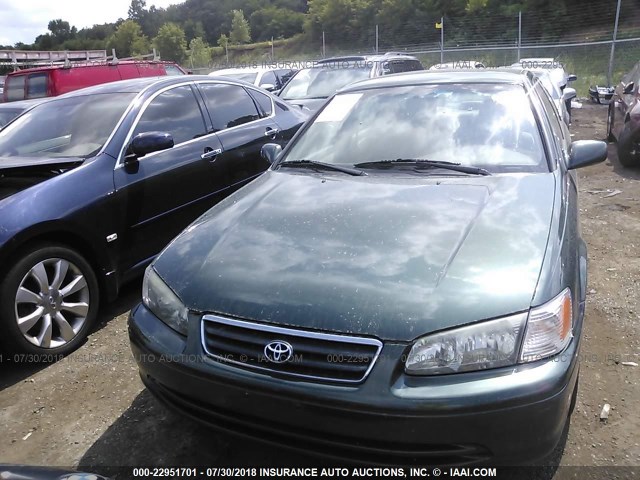 4T1BG22K21U097612 - 2001 TOYOTA CAMRY CE/LE/XLE 绿色 照片 6