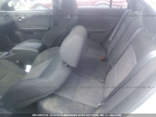 1G1ZC5E10BF137042 - 2011 CHEVROLET MALIBU 1LT ვერცხლისფერი ფოტო 8