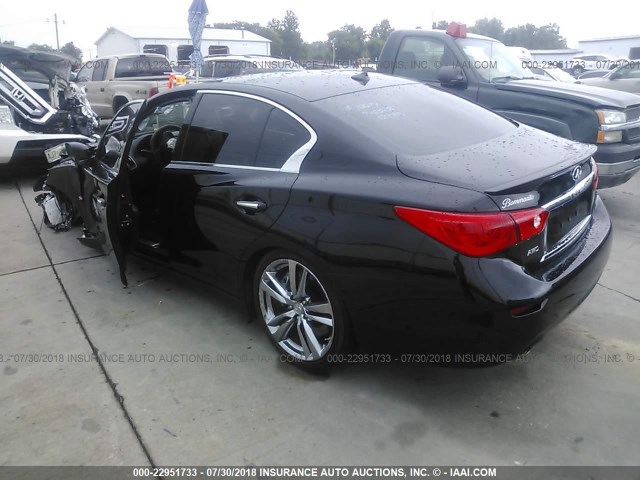 JN1EV7AR7GM342581 - 2016 INFINITI Q50 PREMIUM/SPORT BLACK photo 3