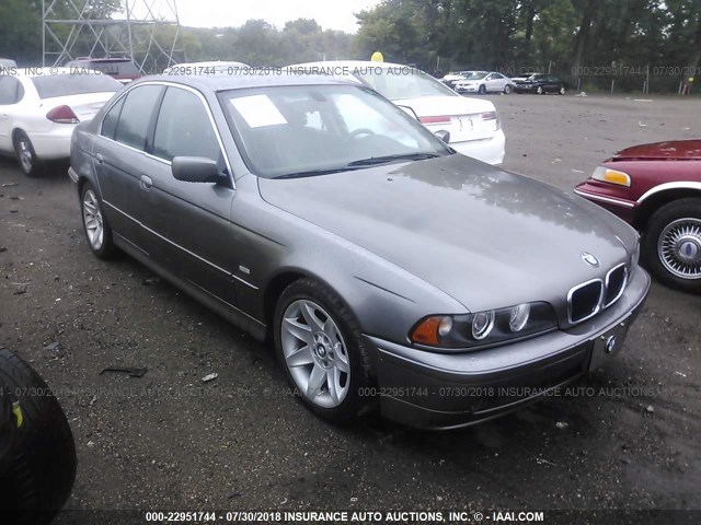 WBADT43443G024504 - 2003 BMW 525 I AUTOMATIC GRAY photo 1