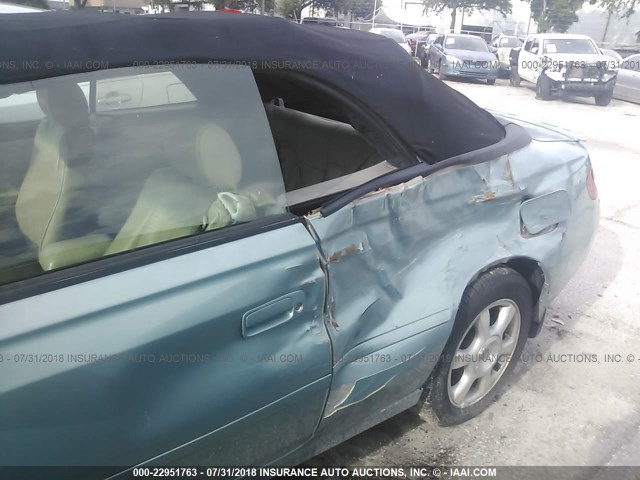 2T1FF28P32C600719 - 2002 TOYOTA CAMRY SOLARA SE/SLE მწვანე ფოტო 6