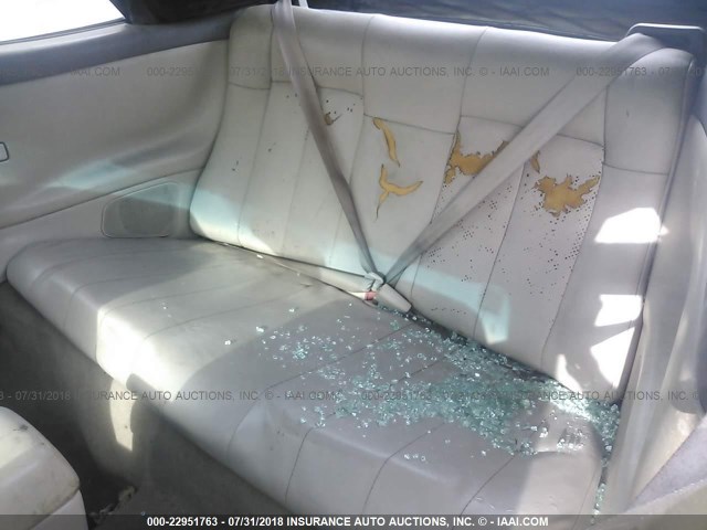 2T1FF28P32C600719 - 2002 TOYOTA CAMRY SOLARA SE/SLE მწვანე ფოტო 8