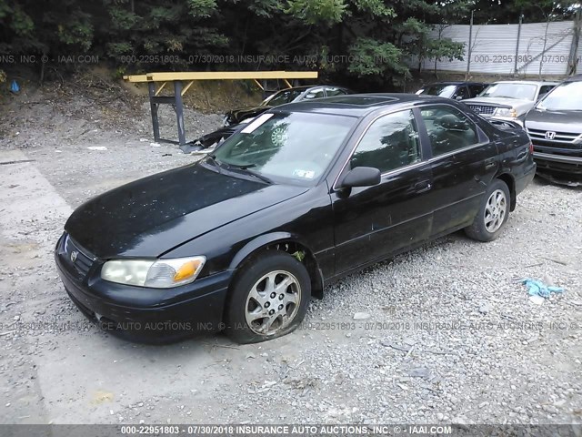 4T1BG22K6YU758052 - 2000 TOYOTA CAMRY CE/LE/XLE 黑色 照片 2