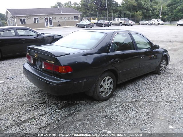 4T1BG22K6YU758052 - 2000 TOYOTA CAMRY CE/LE/XLE 黑色 照片 4