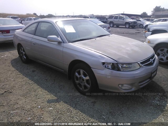 2T1CF28P2XC260375 - 1999 TOYOTA CAMRY SOLARA SE/SLE GOLD photo 1