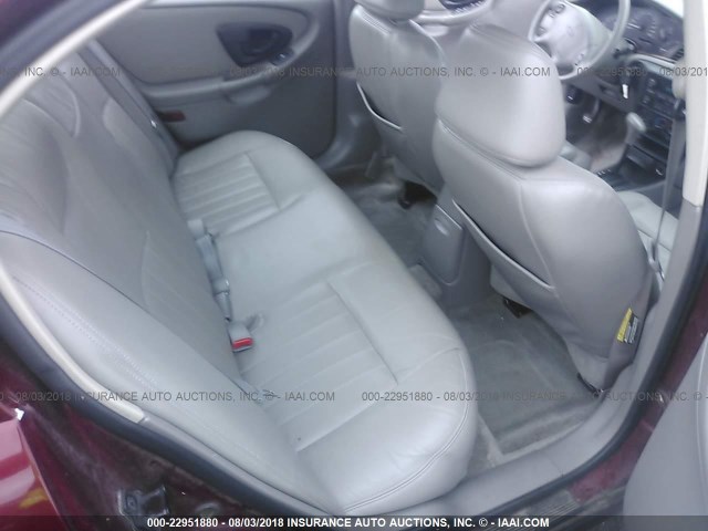 1G1NE52J92M653330 - 2002 CHEVROLET MALIBU LS MAROON photo 8