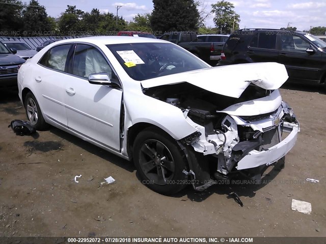 1G11B5SL4FF152316 - 2015 CHEVROLET MALIBU LS WHITE photo 1