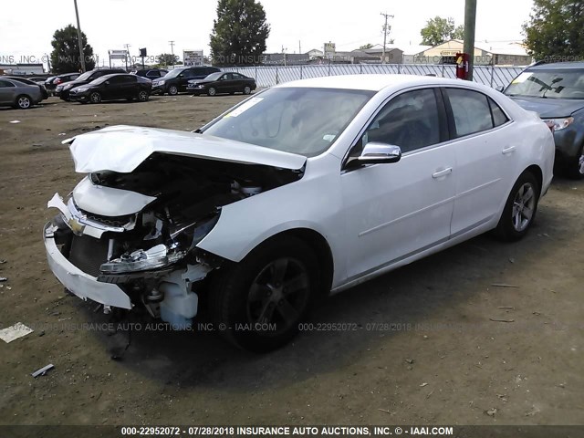1G11B5SL4FF152316 - 2015 CHEVROLET MALIBU LS WHITE photo 2