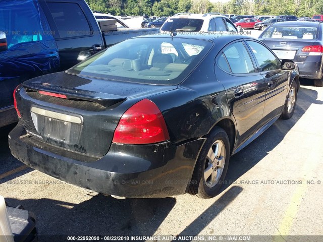 2G2WP552371209264 - 2007 PONTIAC GRAND PRIX BLACK photo 4