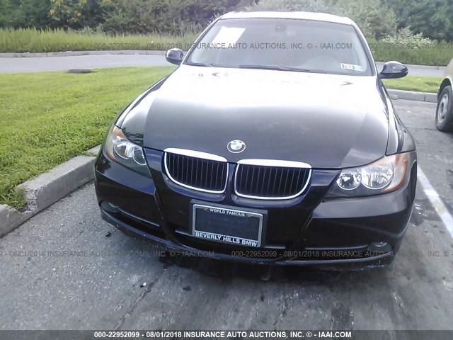 WBAVC575X8NK77195 - 2008 BMW 328 I SULEV BLACK photo 6