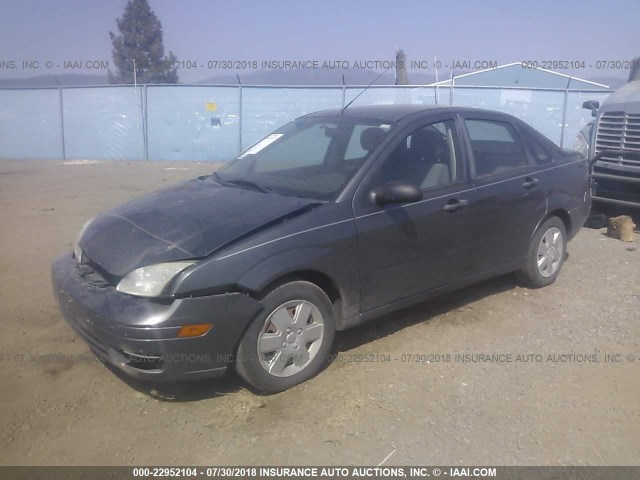 1FAFP34N57W361573 - 2007 FORD FOCUS ZX4/S/SE/SES 灰色 照片 2