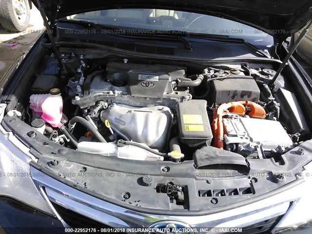 4T1BD1FK4CU041753 - 2012 TOYOTA CAMRY HYBRID/LE/XLE 黑色 照片 10