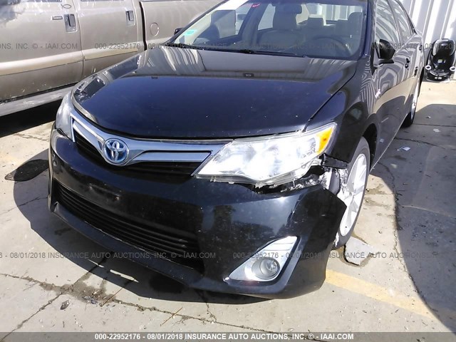 4T1BD1FK4CU041753 - 2012 TOYOTA CAMRY HYBRID/LE/XLE 黑色 照片 6