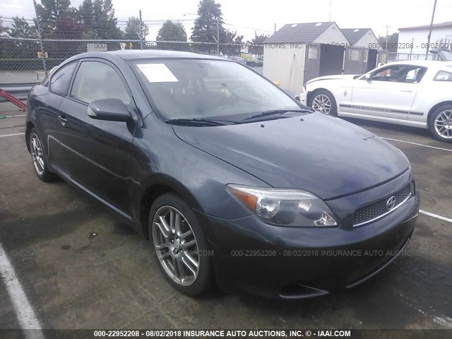 JTKDE177470151454 - 2007 TOYOTA SCION TC მუქი ლურჯი ფოტო 1