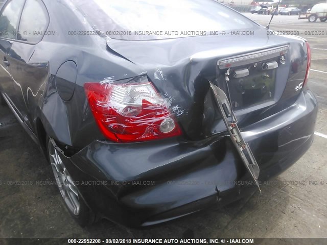 JTKDE177470151454 - 2007 TOYOTA SCION TC მუქი ლურჯი ფოტო 6