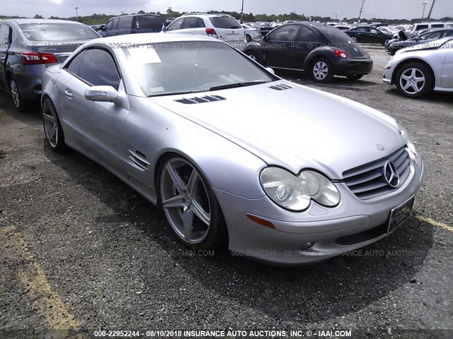 WDBSK75F14F077972 - 2004 MERCEDES-BENZ SL 500 SILVER photo 6