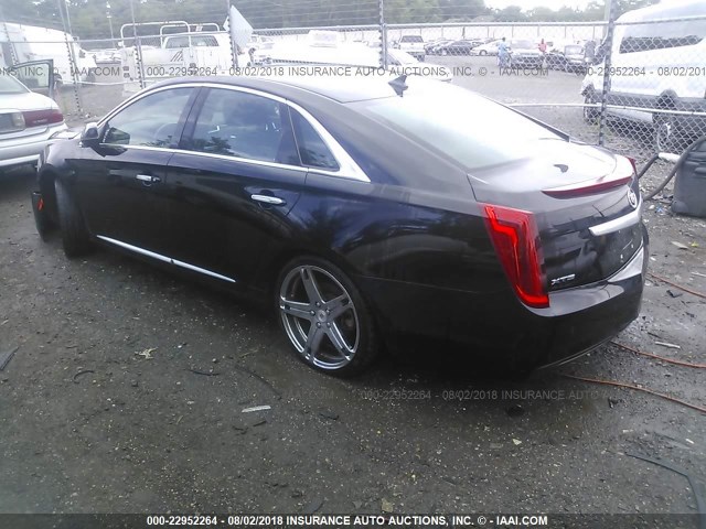 2G61W5S30D9110617 - 2013 CADILLAC XTS BLACK photo 3