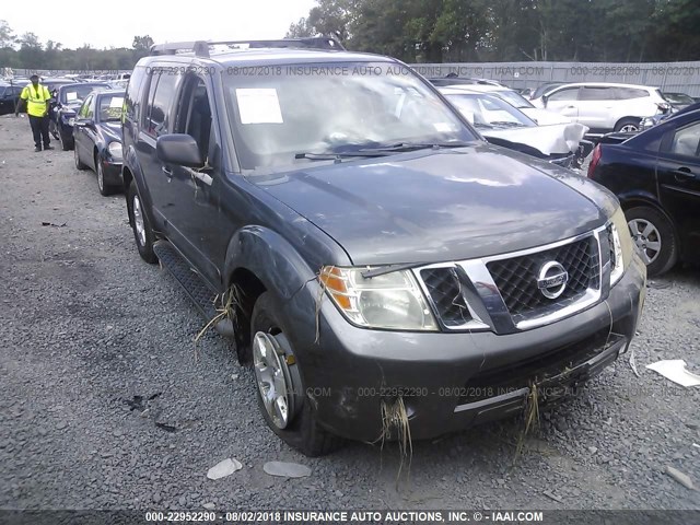 5N1AR18B68C616605 - 2008 NISSAN PATHFINDER S/LE/SE GRAY photo 1