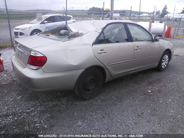 4T1BE30K45U622349 - 2005 TOYOTA CAMRY LE/XLE/SE Qəhvəyi foto 4