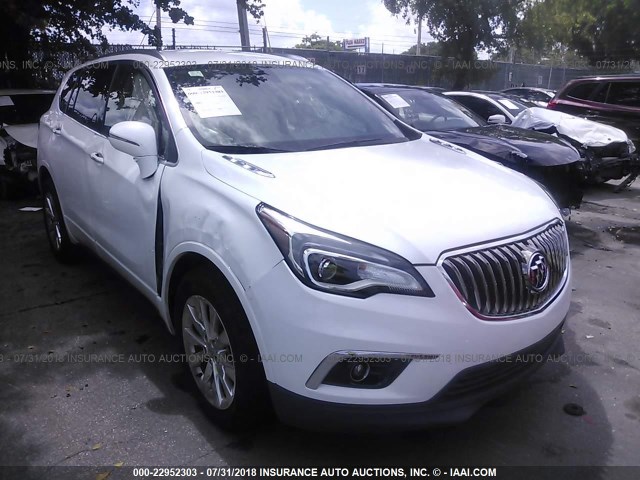 LRBFXBSAXHD220546 - 2017 BUICK ENVISION ESSENCE 白色 照片 1