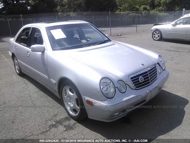 WDBJF70J0YB094304 - 2000 MERCEDES-BENZ E 430 SILVER photo 1