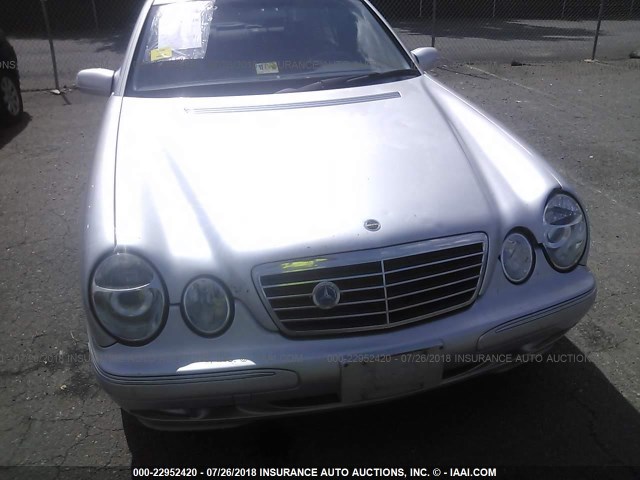 WDBJF70J0YB094304 - 2000 MERCEDES-BENZ E 430 SILVER photo 6