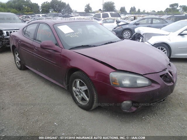 2G2WP522441332166 - 2004 PONTIAC GRAND PRIX GT MAROON photo 1