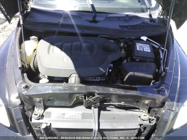 3GNBAADBXAS630083 - 2010 CHEVROLET HHR LS BLACK photo 10