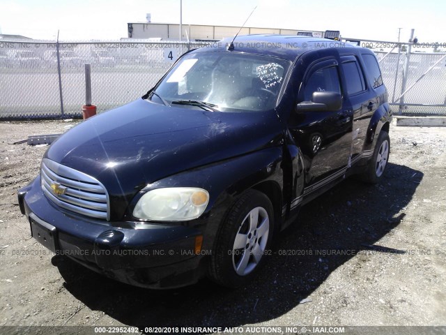 3GNBAADBXAS630083 - 2010 CHEVROLET HHR LS BLACK photo 2