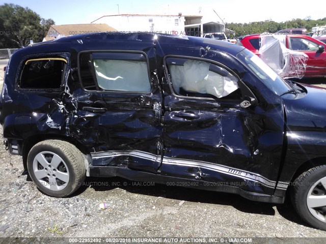 3GNBAADBXAS630083 - 2010 CHEVROLET HHR LS BLACK photo 6