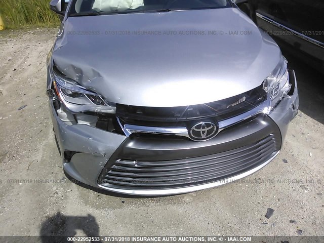 4T1BK1FK4GU572589 - 2016 TOYOTA CAMRY XSE/XLE SILVER photo 6