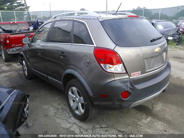 3GNAL2EK2CS561113 - 2012 CHEVROLET CAPTIVA SPORT/LS GRAY photo 3