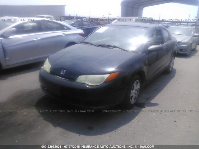 1G8AN15F96Z188167 - 2006 SATURN ION LEVEL 2 BLACK photo 2