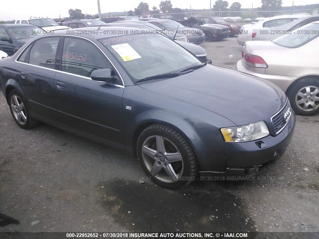 WAULT68E23A232439 - 2003 AUDI A4 3.0 QUATTRO GRAY photo 1